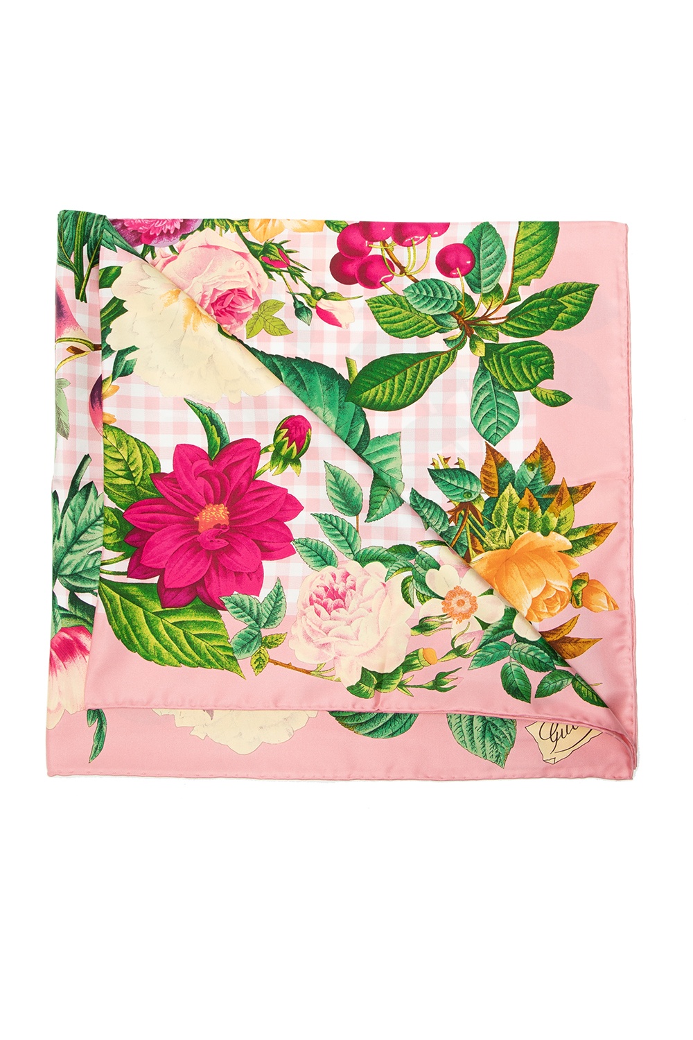 IetpShops - Gucci Floral | Women's Accessories | printed shawl 
